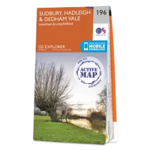 Image of Map of Sudbury, Hadleigh & Dedham Vale