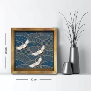 Image of 3030AHS-072 Multicolor Decorative Framed MDF Painting