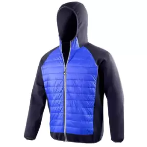 Spiro Mens Zero Gravity Showerproof Quick Dry Jacket (S) (Royal Blue/Navy)