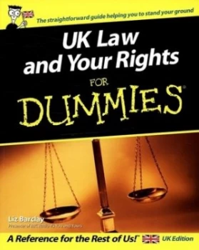 Image of Uk Law and Your Rights for Dummies by Liz Barclay Paperback