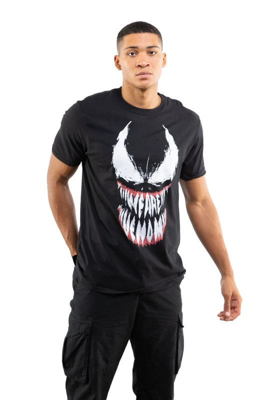 Image of Marvel Comics T-Shirt - Black 2XL