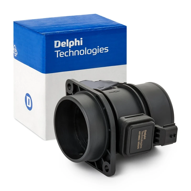 Image of DELPHI Mass air flow sensor DELPHI AF10653-12B1