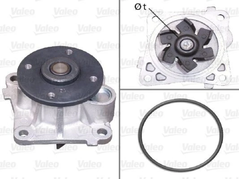 Image of Water pump VALEO 506962