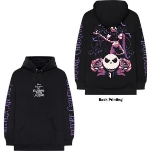 Image of Disney - The Night Before Christmas Jumbo Unisex Large Hoodie - Black