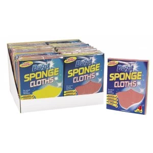 image of Duzzit Sponge Cloths 4 Pack