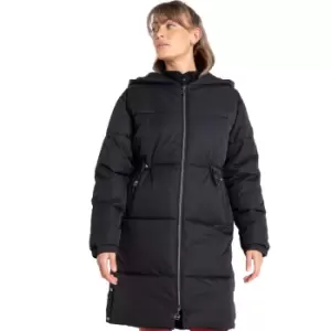 Image of Dare 2B Womens Indulgent Long Length Waterproof Padded Coat UK 8- Bust 34', (86cm)