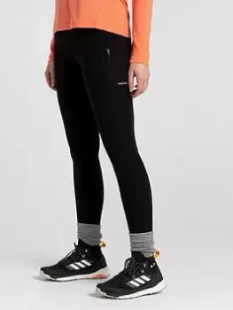 Image of Craghoppers Kiwi Pro Thermo Leggings - Black, Size 12, Women