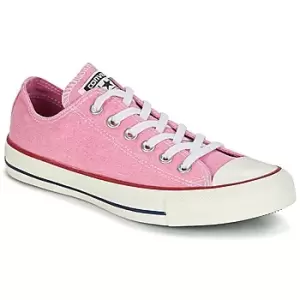 image of Converse Chuck Taylor All Star Ox Stone Wash womens Shoes Trainers in Pink,4,4.5,7.5