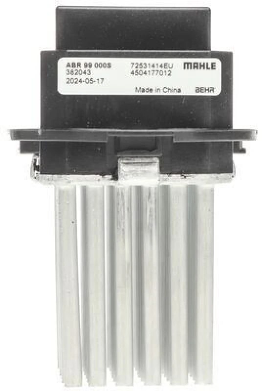 Image of Blower motor regulator MAHLE ABR 99 000S