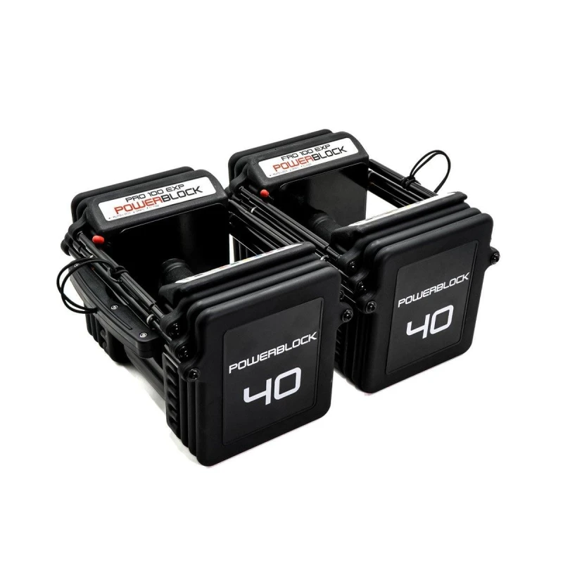 Image of Powerblock PowerBlock Pro 100 EXP Adjustable Dumbbells Black unisex One Size