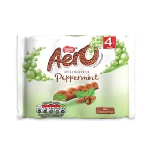 Image of Nestle Aero Peppermint x4 27g Bar Multipack (Pack of 14) 12279052