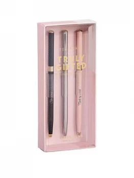 Image of Ted Baker Ladies Set 3 Pens- Opal, One Colour, Women
