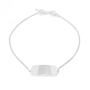 Image of Forever Recycled Silver Diamond Bracelet B5386