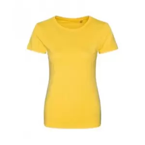 Image of Ecologie Womens/Ladies Organic Cascades T-Shirt (XL) (Sun Yellow)