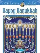 image of creative haven happy hanukkah coloring book