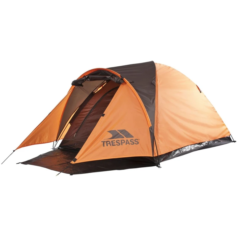 Image of Trespass Trespass Tarmachan 2 Man Double Skin Tent in Pale Orange Pale Orange One Size Unisex 5054752041694