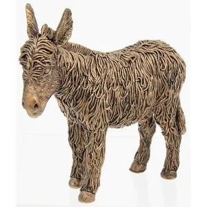 image of Bronze Standing Donkey Ornament