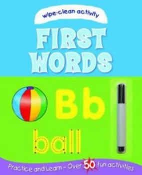Image of Wipe Clean First Words Paperback