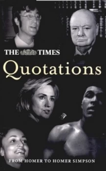 Image of The Times Quotations by Times Newspapers Limited Hardback