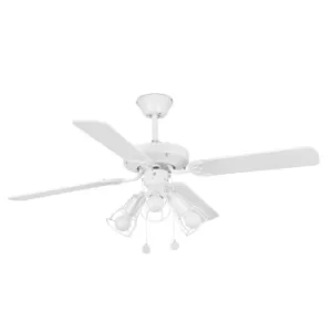 Image of Yakarta LED White Ceiling Fan