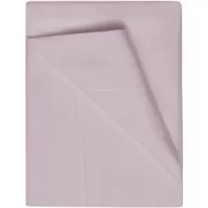 400 Thread Count 100% Egyptian Cotton Flat Sheet, Mulberry, Super King - Belledorm