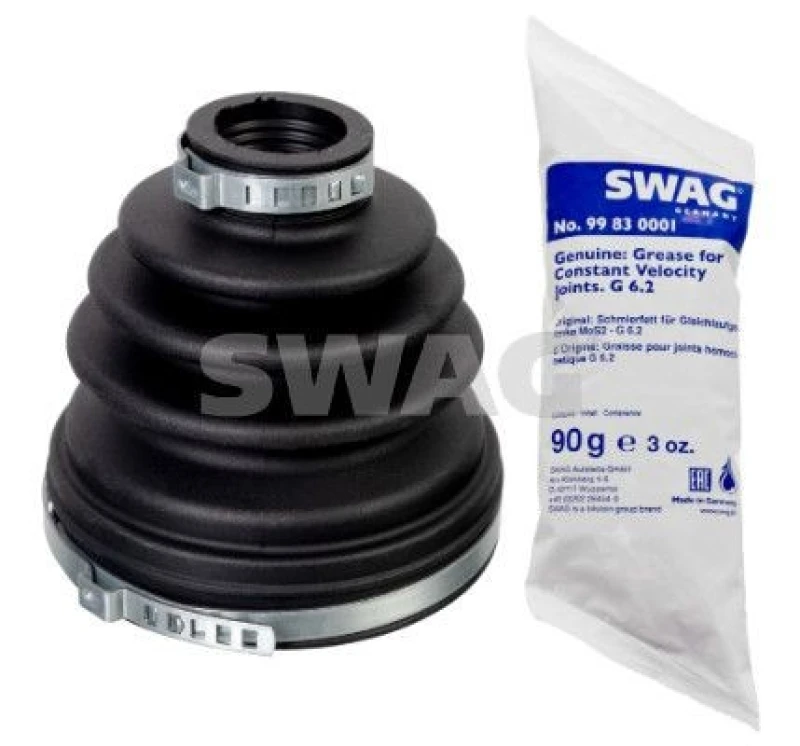 Image of CV boot kit, drive shaft SWAG 33 10 3803