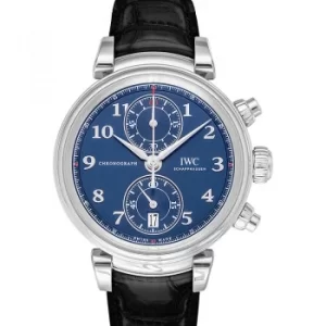 image of Da Vinci Chronograph Edition "Laureus Sport for Good Foundation" Automatic Blue Dial Mens Watch