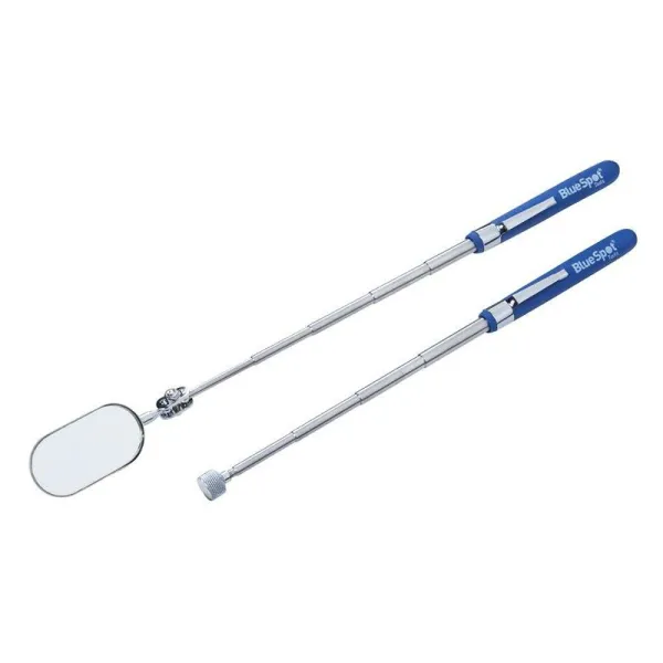 image of BlueSpot Tools 7306 Inspection Mirror and Pickup Tool Set 2 Piece B/S7306