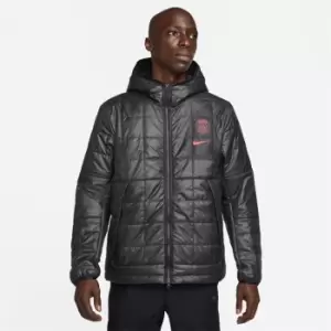 image of Nike Paris Saint Germain Synthetic Jacket Mens - Black