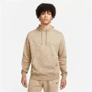 Image of Nike Fleece Hoodie Mens - Green