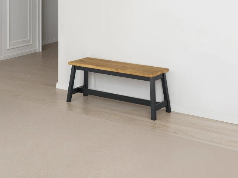 Image of Core Corona Black Edge Large Dining Bench