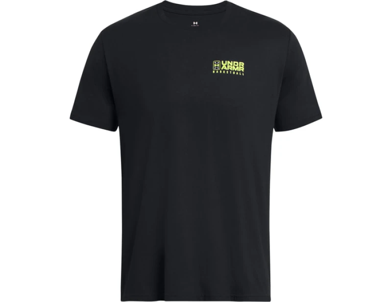 Image of Under Armour Bball Logo Court SS - Black S