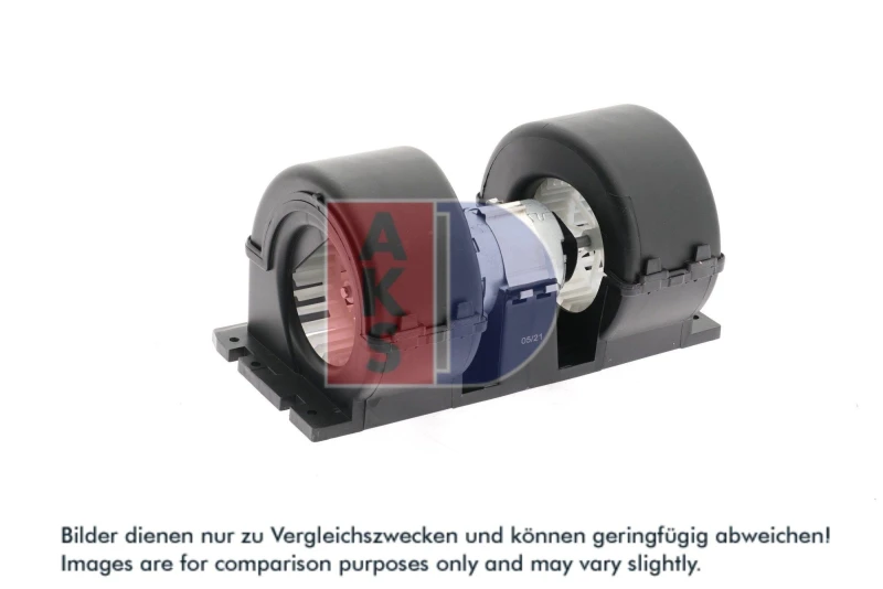 Image of AKS DASIS 740097N Blower Motor for left-hand drive vehicles, without integrated regulator Interior Blower (2669)