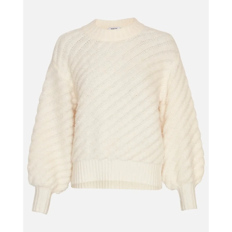 Image of moss copenhagen Woman sweater Moss Copenhagen Jaycie Beige Female L/XL