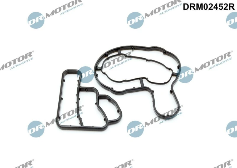 Image of DR.MOTOR AUTOMOTIVE Oil filter housing gasket DR.MOTOR AUTOMOTIVE DRM02452R
