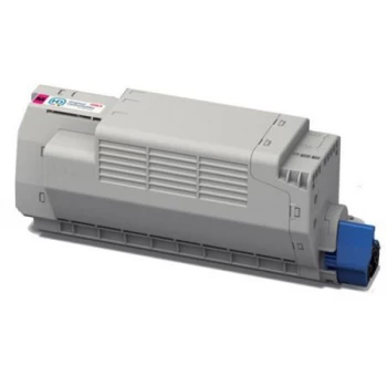 image of OKI 45396202 Magenta Laser Toner Ink Cartridge