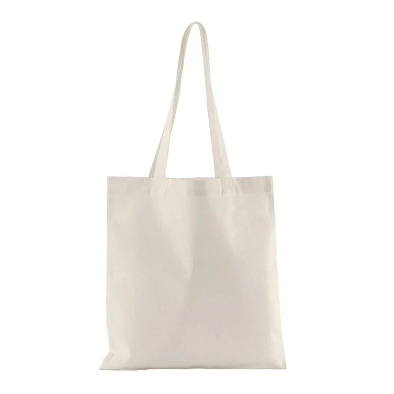 Image of Westford Mill Womens Bag For Life Cotton Tote Bag in Natural Natural Female One Size