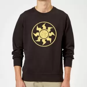 Image of Magic The Gathering Mana White Sweatshirt - Black - L
