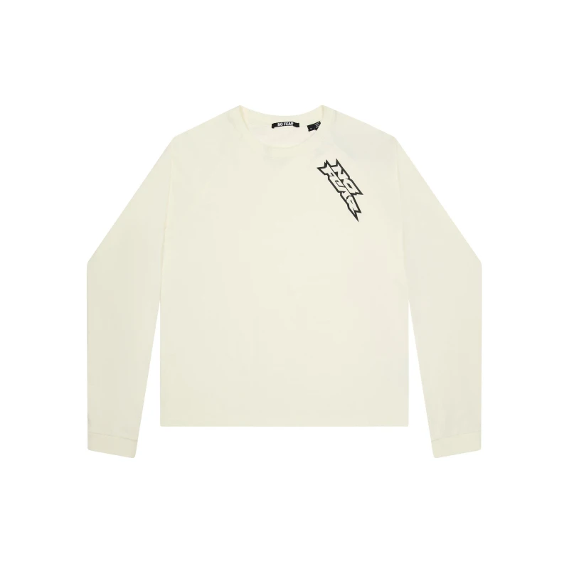 Image of No Fear Mens Long Sleeve T-Shirt White male S
