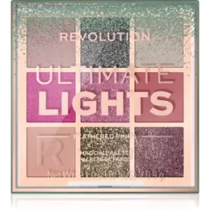 image of Makeup Revolution Ultimate Lights Eyeshadow Palette Shade Pinks 8,1 g