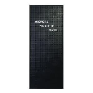 image of Announce Peg Letter Board 310x767mm 1ECON-2VCEC-KIT692