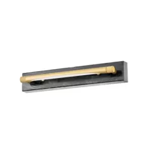 Image of Hayden 1 Light Wall Sconce Aged Brass