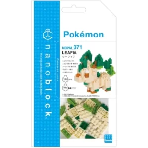 image of Nanoblock Pokemon Leafeon Building Set