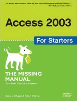 Image of Access 2003 for starters by Kate Chase