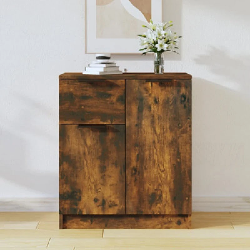 Image of VIDAXL Sideboard Smoked Oak 60x30x70cm Engineered Wood Vidaxl 8720287083924
