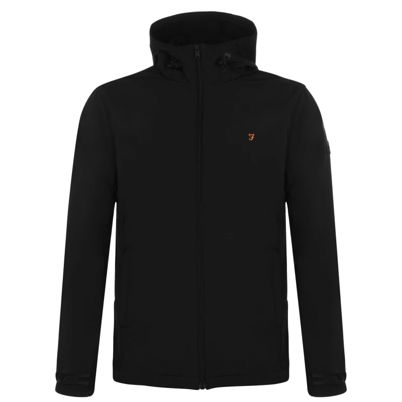 Image of Farah Bective Hoodie - Black XS