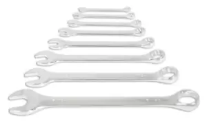 image of Laser Tools 4446 Whitworth Combination Spanner Set 8pc Chrome Vanadium