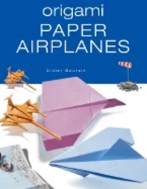 Image of origami paper airplanes