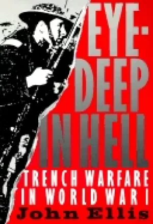 Image of eye deep in hell trench warfare in world war i