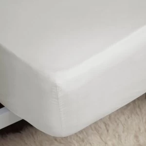 Image of Belledorm 400 Thread Count Fitted Sheet Ivory Double